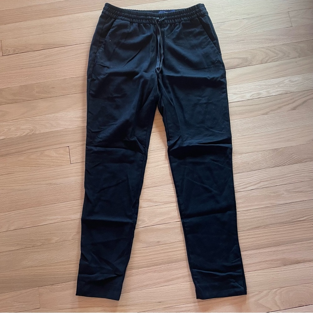 Gap Black Wool Blend Slim Ankle pants 0